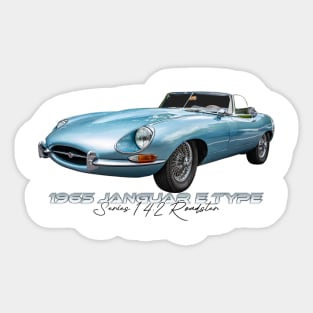 1965 Jaguar E Type Series 1 4.2 Roadster Sticker